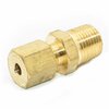 Thrifco Plumbing #68 3/16 Inch x 1/4 Inch Lead-Free Brass Compression MIP Adapte 6968003